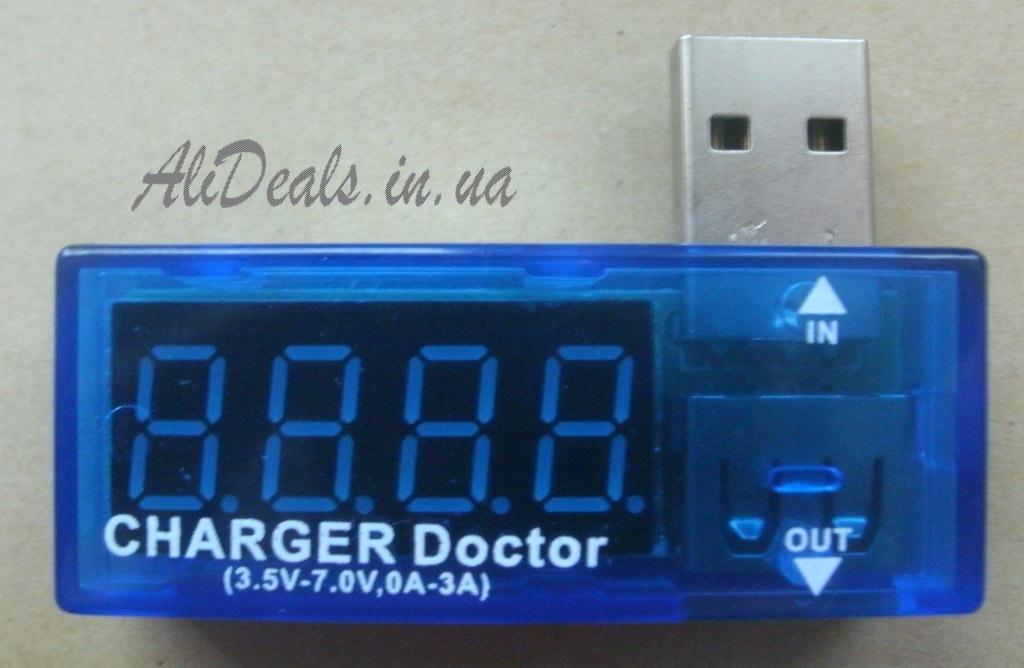 CHARGER DOCTOR — USB-ТЕСТЕР С АЛИЭКСПРЕСС