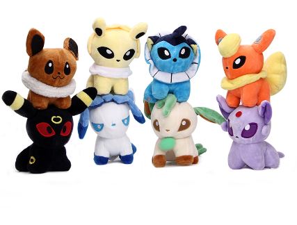 Мягкие игрушки-покемоны на Aliexpress